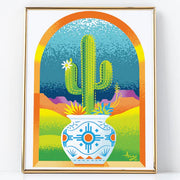 (C) Window to the Desert Art Print