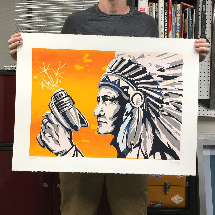 (C) Astro Chief Art Print