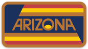 AZ Stripes Sticker