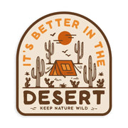 Better in the Desert Sticker