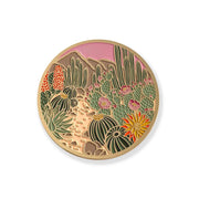 Blooming Desert Gold Drink Coasters | 18k Gold Plated