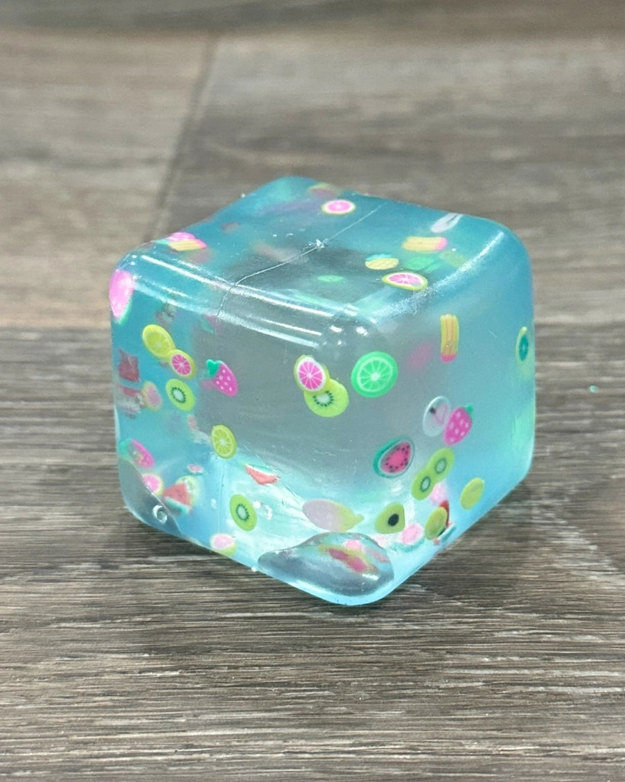 Fruit Ice Cube Squishy Stress Ball