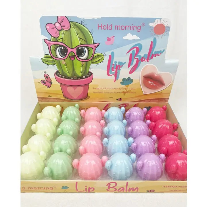 Cute Cactus Lip Balm
