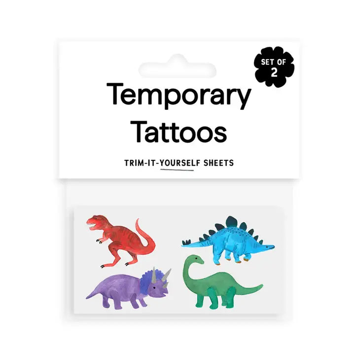 Dinosaur Temporary Tattoos