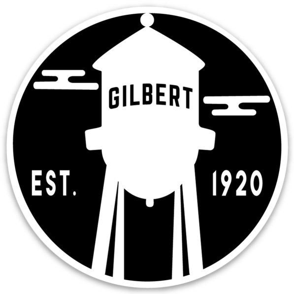 Gilbert Water Tower Sticker