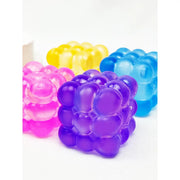 Embossed Cube Squishy Toy