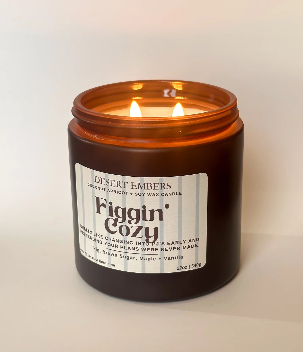 (C) Figgin' Cozy Candle 12oz