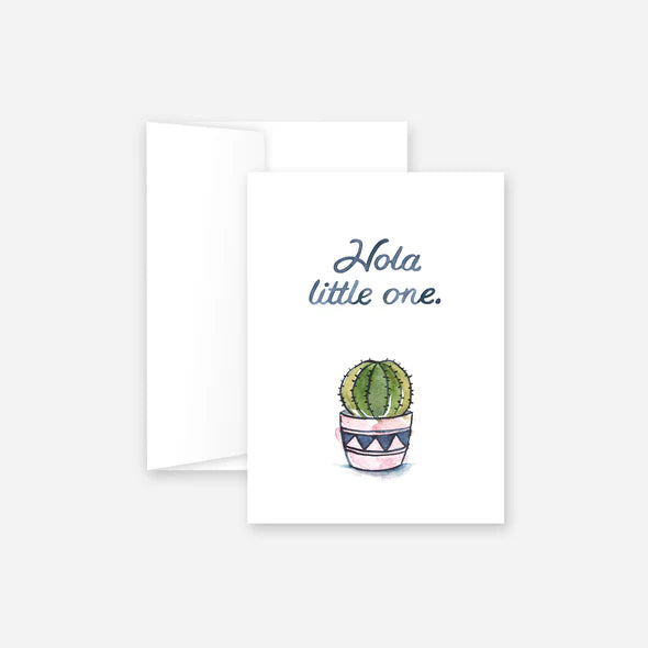 (C) Hola Little One Card