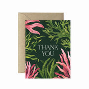 Coastal Kelp Thank You Greeting Card