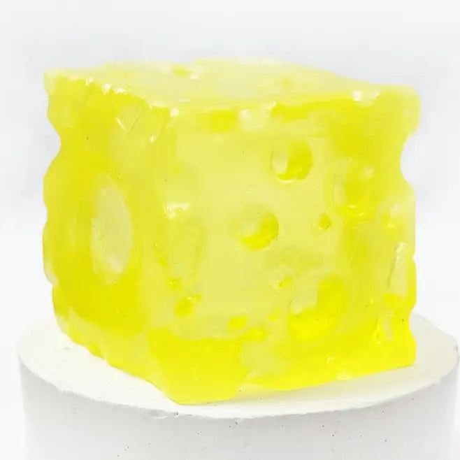 Slow Rising Viral Maltose Cheese Cube Squishy Toy