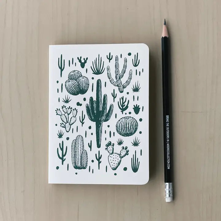 Mini Cactus Notebook