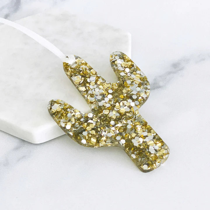 (C) Acrylic Saguaro Ornament