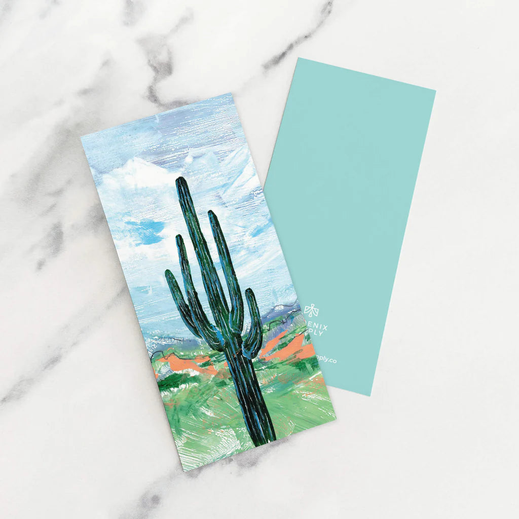 (C) Paper Verde Vista Bookmark