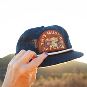 Cotton Snapback Rope Hat | This Must Be the Place Hat