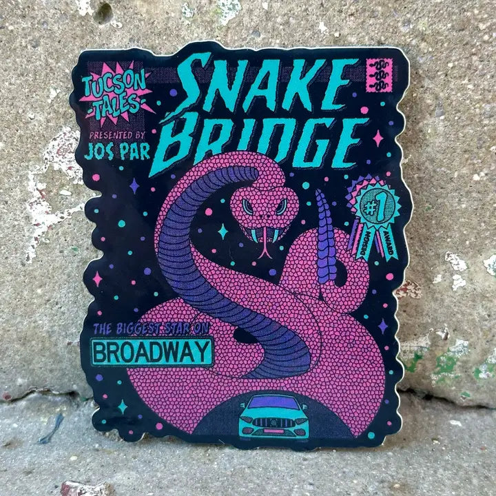 Snake Bridge Sticker