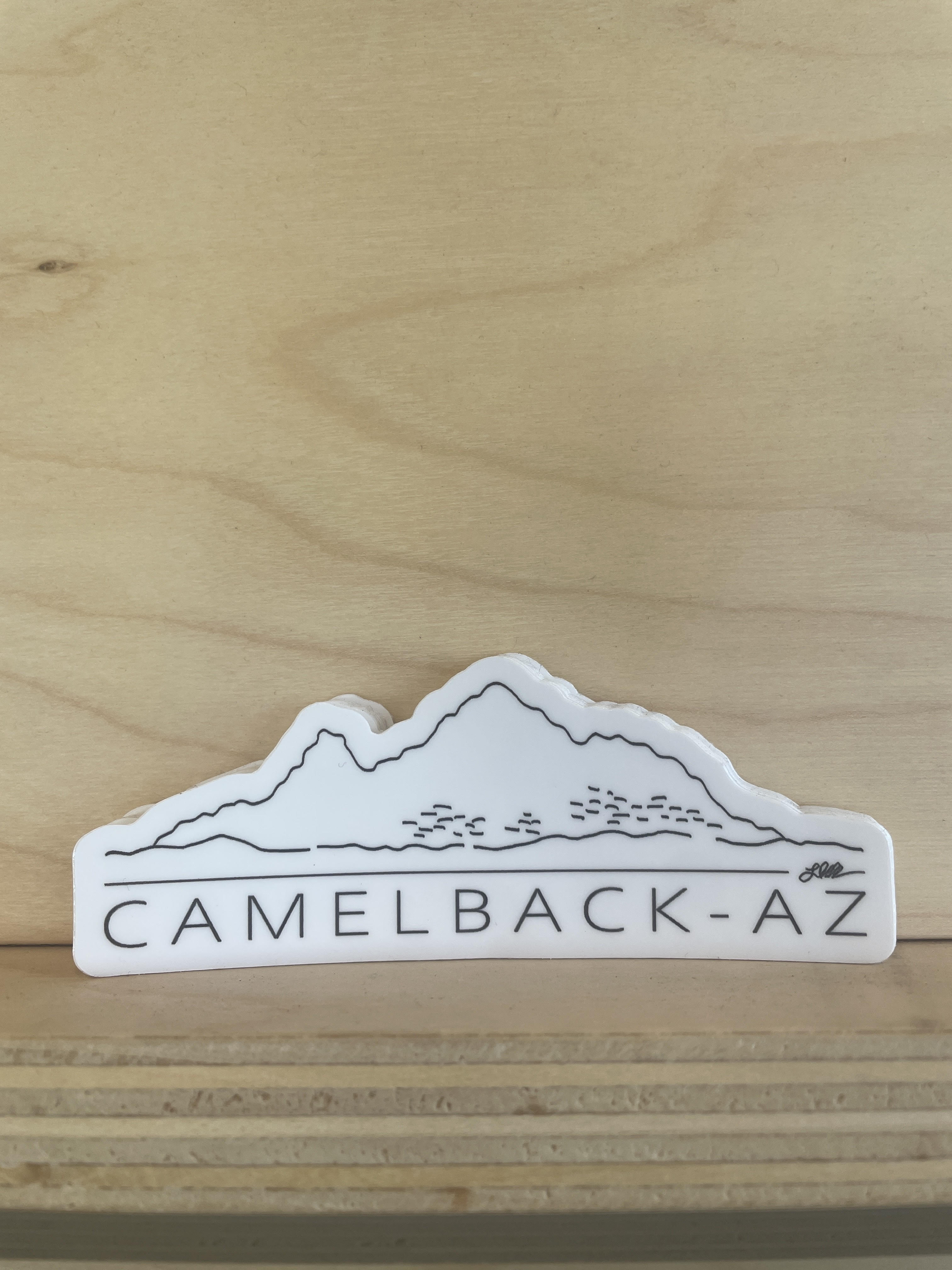 (C) Sticker - Camelback - labeled