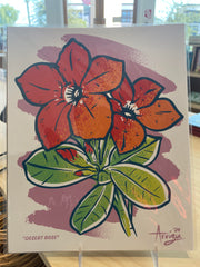 (C) Desert Rose Art Print