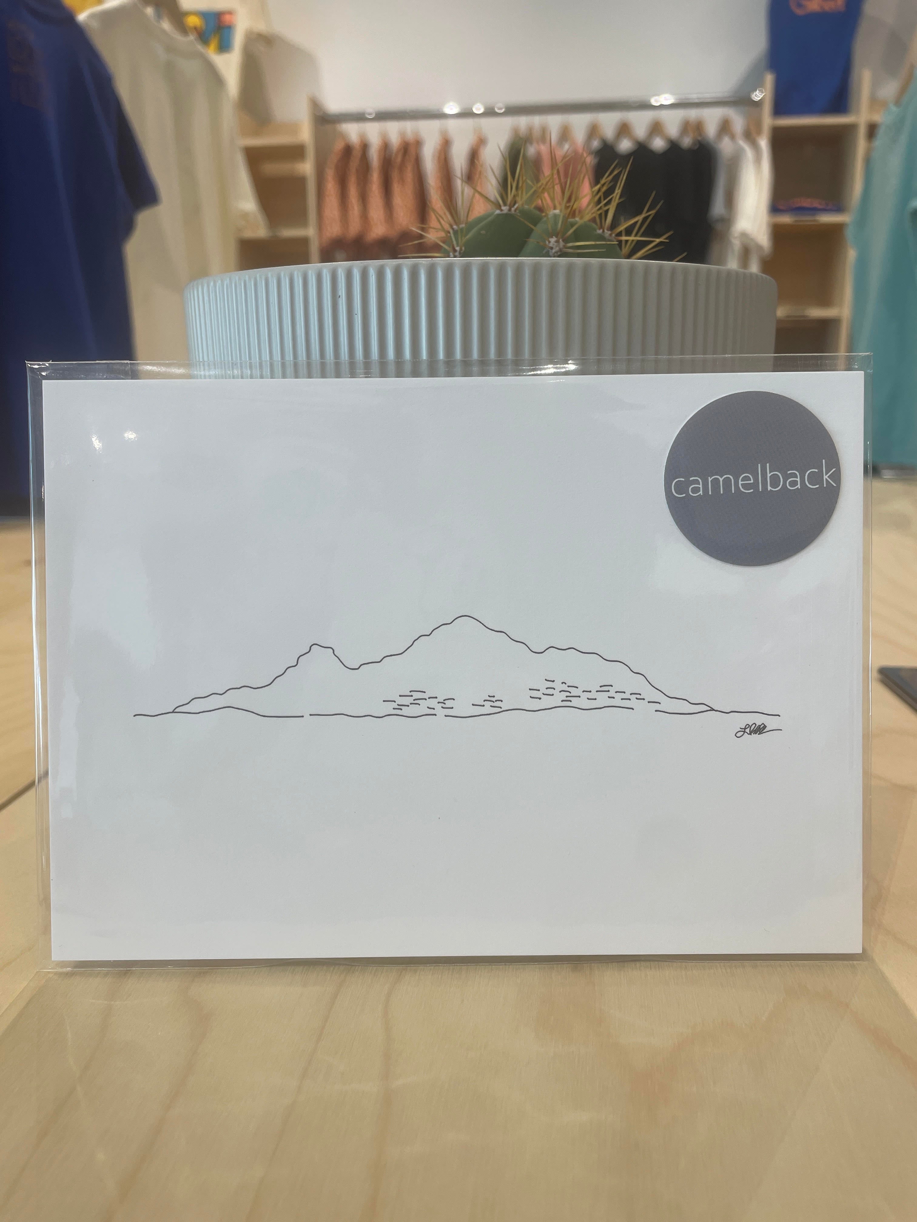 (C) 5x7 - Camelback Mtn Print