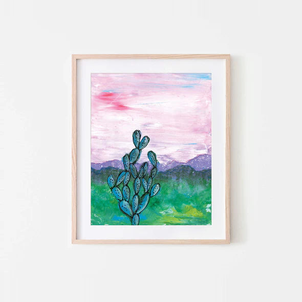 (C) Morning Mist Art Print