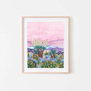(C) Yucca at Dusk Art Print