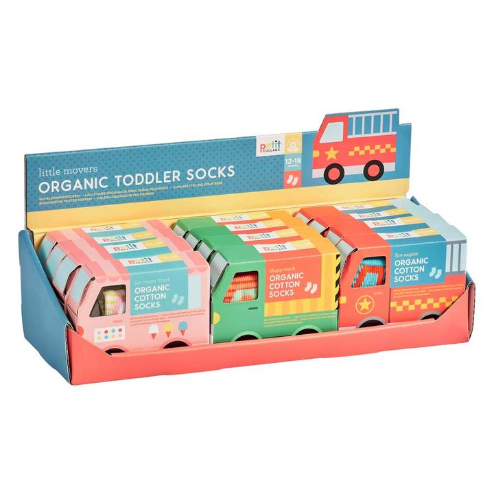 Organic Cotton Toddler Socks