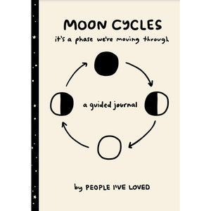 Moon Cycles Guided Journal
