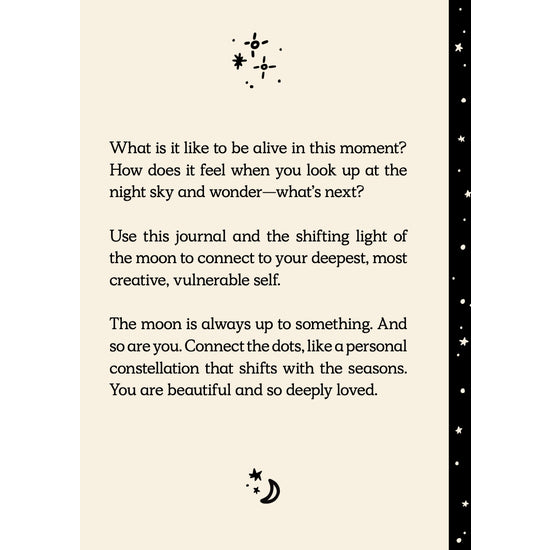 Moon Cycles Guided Journal