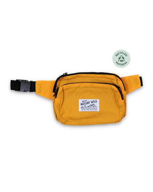 Keep Nature Wild Recycled Fanny Pack | Marigold
