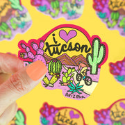 I Love Tucson Sticker