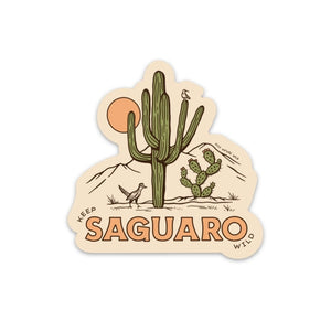 Keep Saguaro Wild Sticker