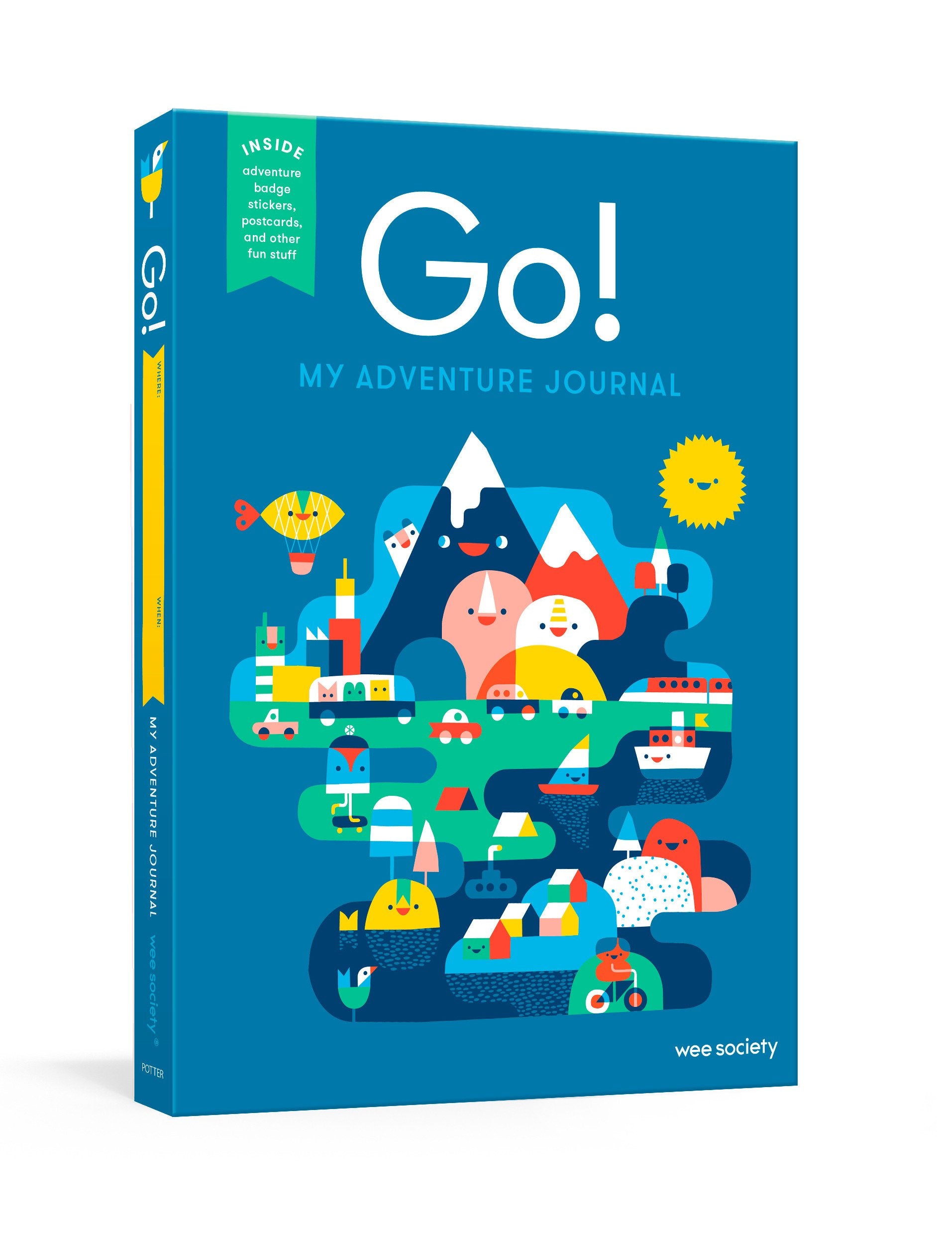 Go! (Blue): A Kids' Interactive Travel Diary and Journal – Why I Love ...