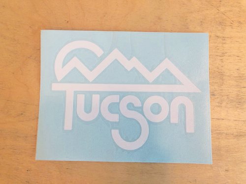 Tucson Car Decal