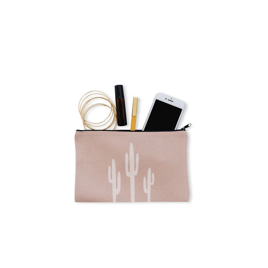 Taupe Saguaro Pouch