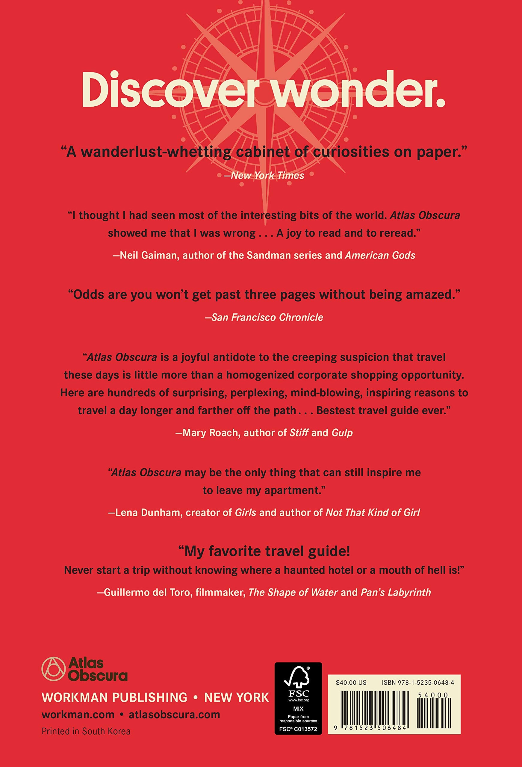 Atlas Obscura: An Explorer's Guide to the World's Hidden Wonders