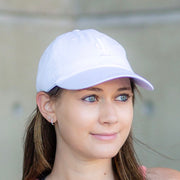 Cactus Dad Hat | White