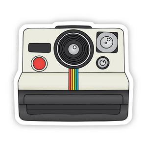 Classic Instant Camera Aesthetic Sticker – Why I Love Where I Live