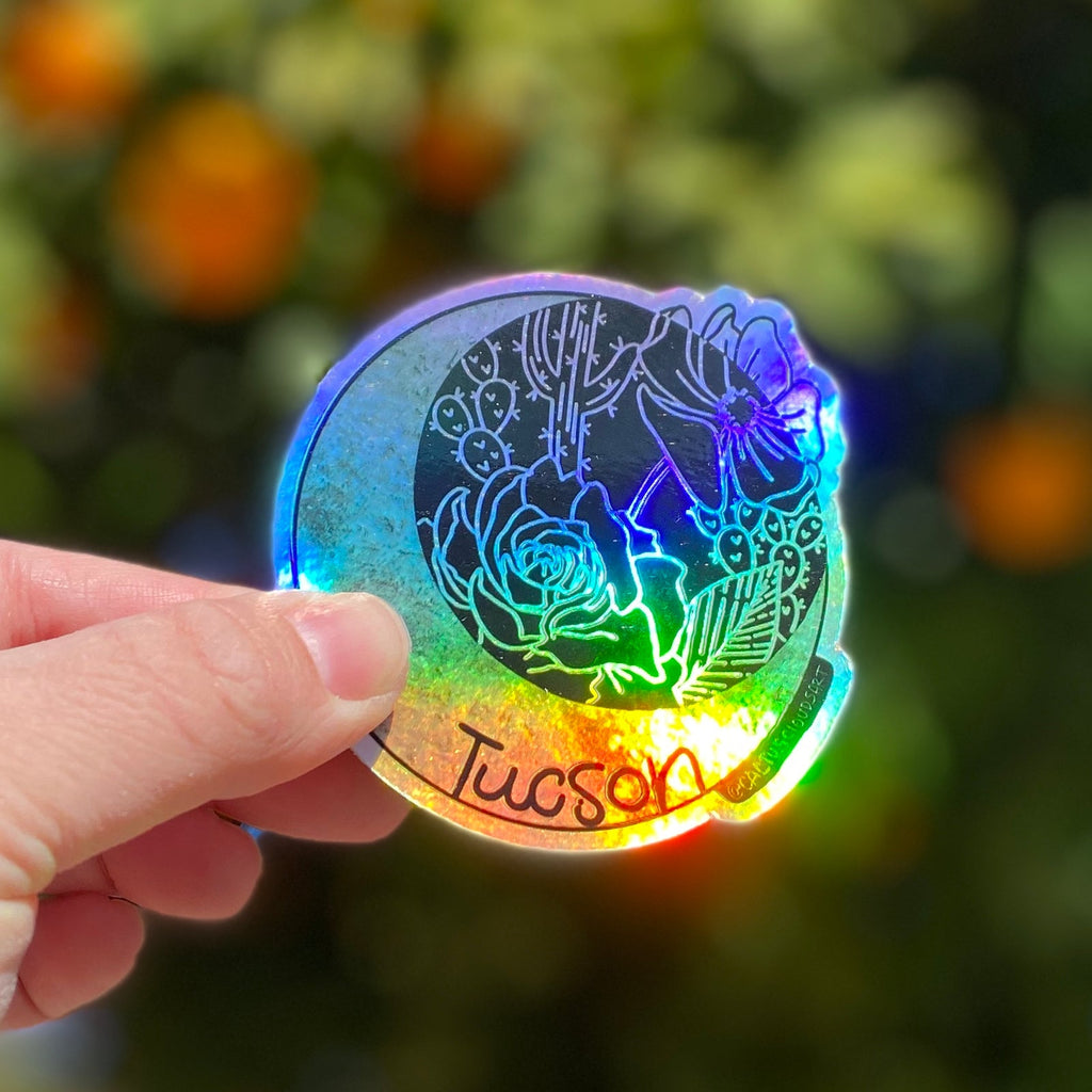 Tucson Holographic Sticker