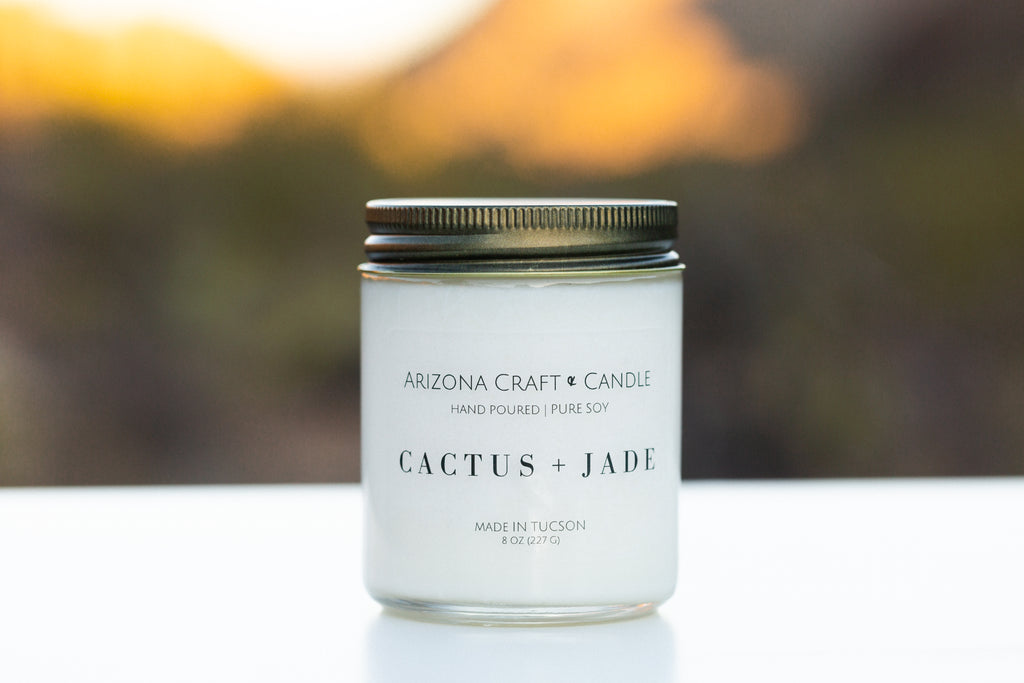 Cactus + Jade Candle