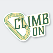 Climb On Sticker