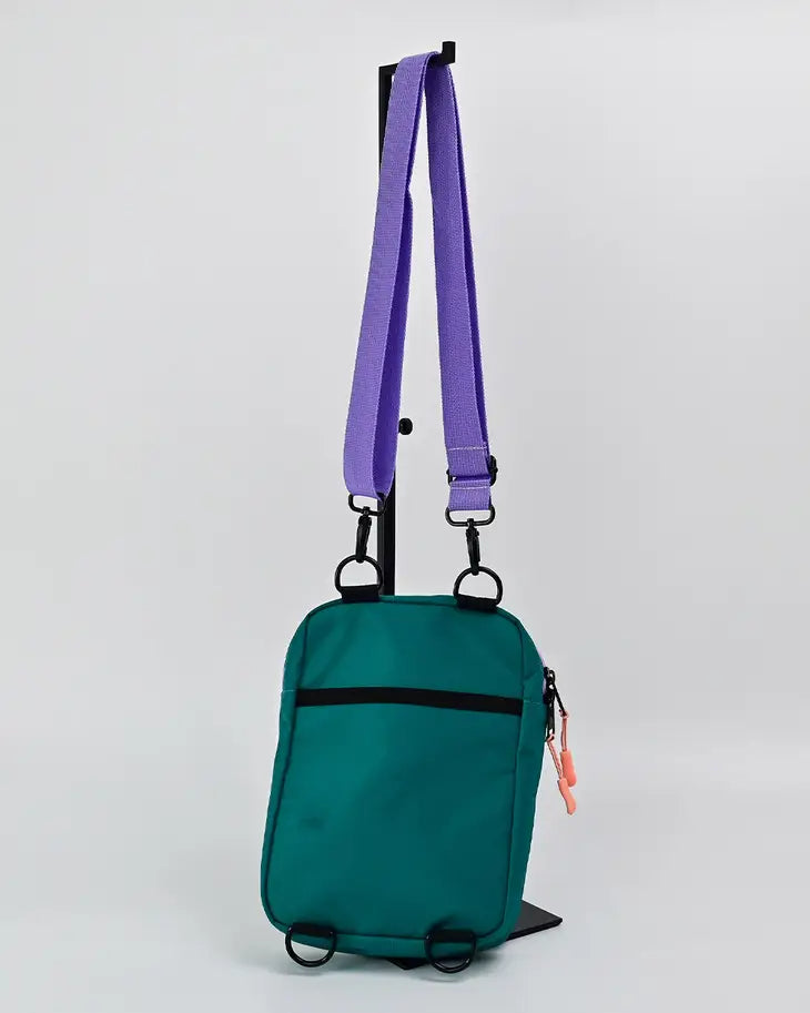Crossbody Bag | Teal/Lavender
