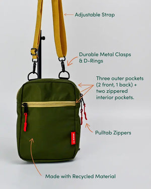 Crossbody Bag | Olive/Khaki