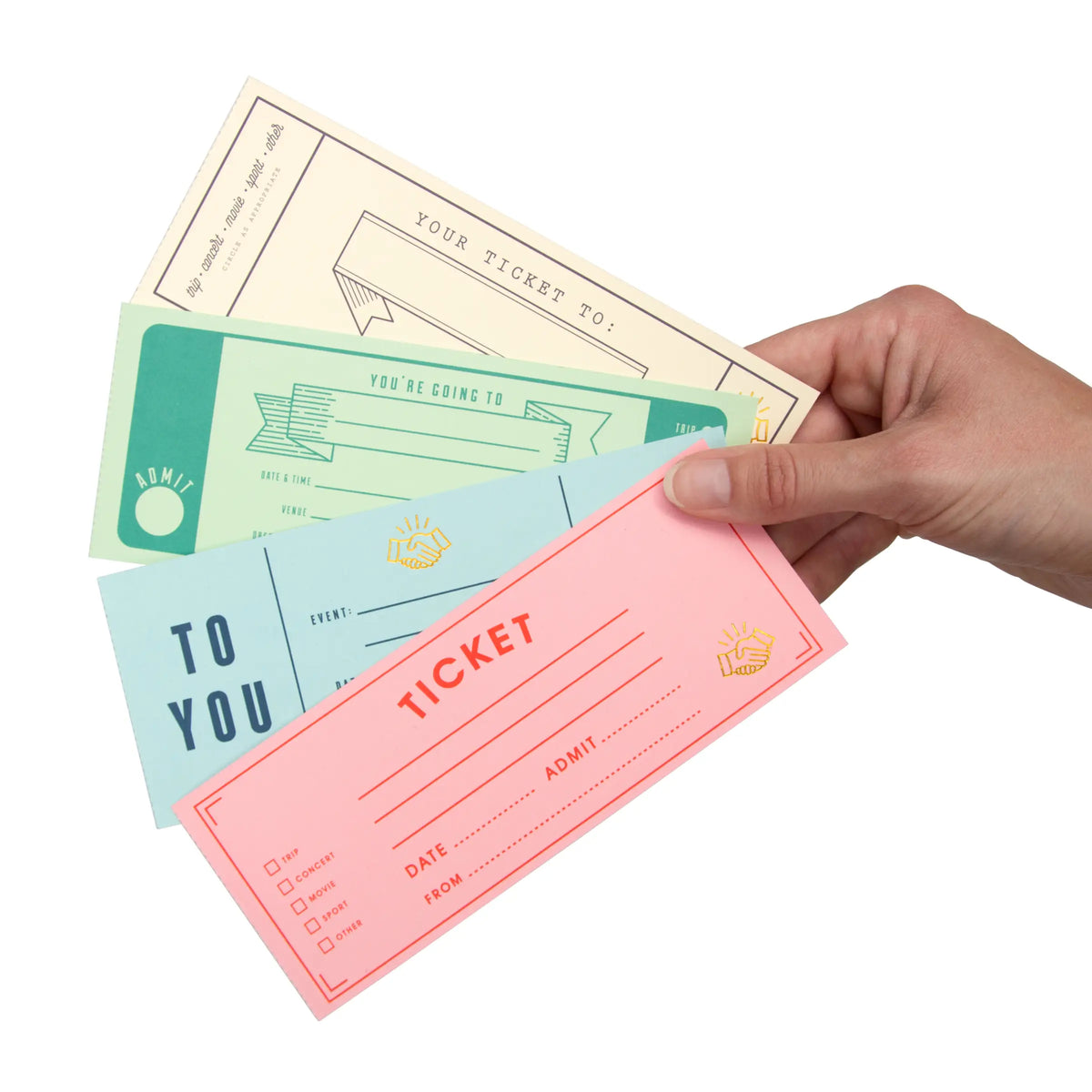 Ticket Notebook DIY Ticket Book – Why I Love Where I Live