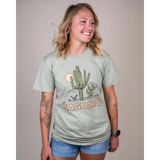 Keep Saguaro Wild Shirt | Meadow Green