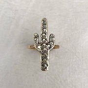 Saguaro Ring | Brass