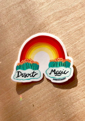 Desert Magic Sticker