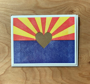 Arizona Flag Greeting Card