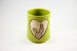 Prickly Pear Carved Sipping Cup