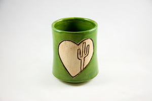 Saguaro Carved Sipping Cup