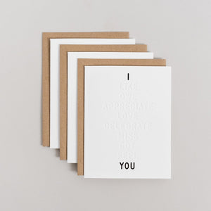 I ____ You Color-In Greeting Cards | 3-pack