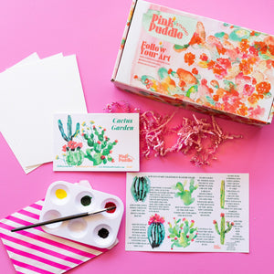 Cactus Garden Watercolor Mini Kit – Why I Love Where I Live